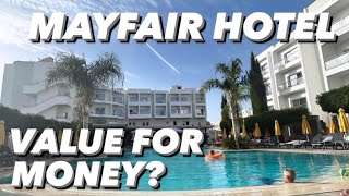 MAYFAIR HOTEL TOUR HONEST REVIEW Paphos Cyprus 2023 [upl. by Aniluj]