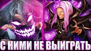 КУРСЕД ПЫТАЕТСЯ ВЫИГРАТЬ НА ИНВОКЕРЕ С НУБИКАМИ В КОМАНДЕ  ZXCURSED ИГРАЕТ НА INVOKER VS VISAGE [upl. by Nnylhsa]