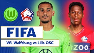 VfL Wolfsburg 10 Lille OSC  Club Friendly  LIVE [upl. by Basir]