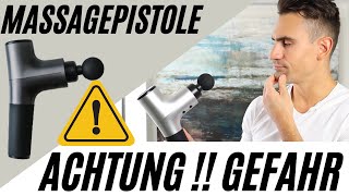 Massagepistole  Die größte Gefahr 1 Verletzungsgefahr [upl. by Stclair]