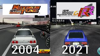 Wangan Midnight Maximum Tune Game Evolution 2004  2021 [upl. by Halac]