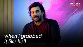 R madhavan Excellent speech Motivation Speech rmadhavan motivationviral Speechbollywood actor [upl. by Losyram]