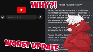 Say Goodbye To Privacy Youtube Watch History Update [upl. by Esyak]