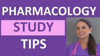 How to Study for Pharmacology in Nursing School [upl. by Atig]