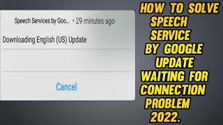 Downloading English US Update Waiting for network connection  Problem Solved [upl. by Lanza547]