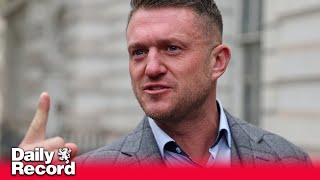 Tommy Robinson jailed for 18 months after admitting contempt of court [upl. by Leraj509]