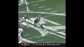 Allen Lazard catches for a 25yard Gain vs Denver Broncos [upl. by Hasseman]