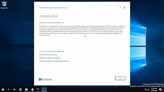 Exchange Server 2019 Installation Step by step [upl. by Weingartner]