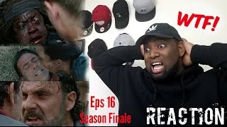 The Walking Dead Season 7 Episode 16 The First Day of the Rest of Your Life Season Finale REACTION [upl. by Pirali673]