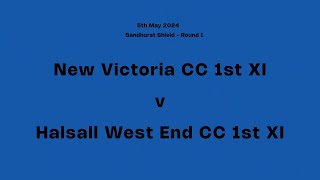 New Victoria 1st XI v Halsall West End 1st XI [upl. by Anaoy]