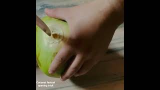 Fastest and easiest way to open Coconut [upl. by Tiffany]