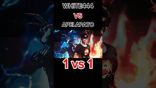 WHITE444 VS APELAPATO999 1 VS 1  white444 vs apelapato shorts  WHITE444YT vs ApelapatoGo [upl. by Zeba]