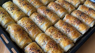 FİNALİNİ ZOR ÇEKTİM❗️KAPIŞ KAPIŞ GİTTİ❗️ANINDA BİTTİ❗️KIYMALI BÖREK TARİFİ 👌💯 [upl. by Melquist13]