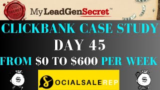 Social Sale Rep  My Lead Gen Secret Case Study 0600Wk [upl. by Elicec]