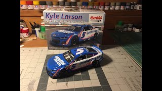 Salvinos JR Kyle Larson 2022 Chevy Camaro ZL1 Kit Review [upl. by Dedrick151]