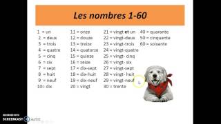 Les nombres 1100 [upl. by Asiulana]