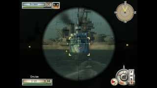 Battlestations Midway Singleplayer mission quotPeriscopes threateningquot HD [upl. by Deaner]