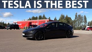 Tesla Model 3 LR Highland range test [upl. by Curran]