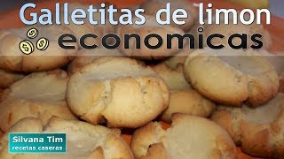 Galletitas de Limón Económicas y Rendidoras 🍋 Receta fácil  cocina casera [upl. by Luas]