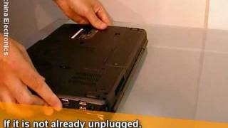 How to Replace a Dell Inspiron 1545 Keyboard [upl. by Hanafee349]