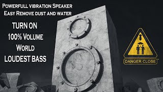 100 Volume World LOUDEST BASS Remove Water And Dust From Speaker With Sound Lastest Version 2023 [upl. by Baudoin160]