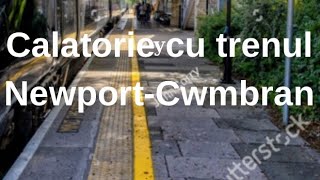 Calatorie cu trenul Newport Cwmbran [upl. by Attiuqahs952]