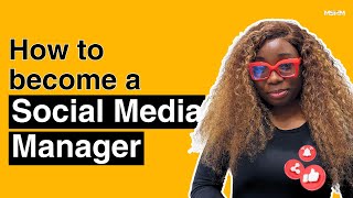 How to become a social media manager in 2024 no experience  What does a social media manager do [upl. by Douville]