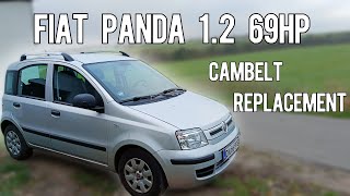 Fiat Panda 169 12 VVT  Cambelt Replacement [upl. by Wally590]