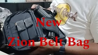 ZION TACTICAL  BELT BAG  REVIEW [upl. by Gambrell]