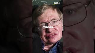 Stephen Hawkings LAST WORDS😲 shorts [upl. by Fanning264]