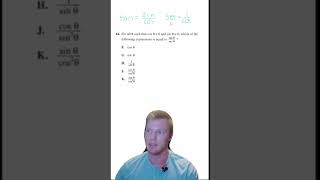 How to get a 36 on the ACT Math section 🧠shorts [upl. by Ianaj191]