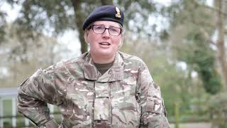 Contingent Commander of Folkestone School for Girls CCF [upl. by Annaes]