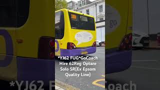 YJ62 FUGGoCoach Hire 62Reg Optare Solo SREx Epsom Quality Linebusspotting travel [upl. by Ginsberg]