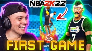 I GREENED EVERYTHING IN MY 1st PARK GAME ON THE CRUISESHIP IN NBA 2K22  HANKDATANK x COLETHEMAN DUO [upl. by Kehoe]