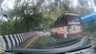 tirumala to tirupati  cyclone michuang rainy day [upl. by Mihe567]