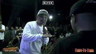 Pistolero vs Batang Rebelde  Gulpi De Bara  BLVCKOUT RAP BATTLE [upl. by Pilif650]