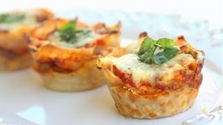 How to Make Lasagna Cupcakes Our New Favorite Appetizer [upl. by Cozza606]