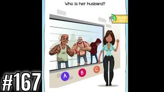 Braindom 2 Riddle Level 167 Who is her husband Gameplay Walkthrough Solution [upl. by Aikem]