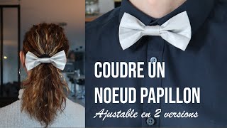 Comment coudre un noeud papillon [upl. by Woodhouse]