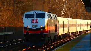 MetroNorth Railroad  Amtrak Hudson Line Trains  ArdsleyonHudson NY [upl. by Bristow]