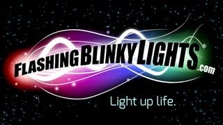 Flashing Blinky Lights  Wholesale Light Up Party Supplies  Glow  LED Decor and Furniture [upl. by Zeculon]