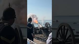 Mackinac Island Cannon Firing [upl. by Aigil]