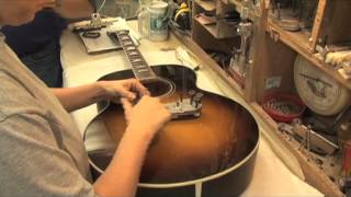 Gibson Acoustic Guitar Factory part 8 [upl. by Ennaeiluj544]