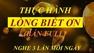 Phải nghe Thực hành LÒNG BIẾT ƠN  Phép màu thay đổi cuộc sống  Lắng nghe 3 lần mỗi ngày [upl. by Swec]