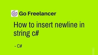 How to insert newline in string c [upl. by Alyn594]