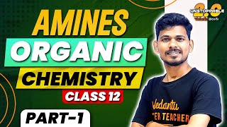 Amines Organic Chemistry Class 12 One Shot  Part 1  EAMCETJEENEET 20242025  Jummidi Sir [upl. by Ibbed847]