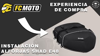 Experiencia de compra en FC moto e instalación de las alforjas shad E48 [upl. by Phillis]