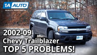 Top 5 Problems Chevy Trailblazer SUV 1st Generation 200209 [upl. by Babb510]