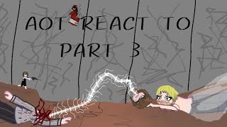 AOT React to Eren Yeager Part 3 SEASON 4 [upl. by Thurber]