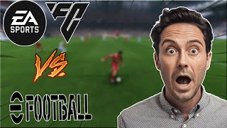 eFootball 25 vs FC 25 ¿Cuál es el Mejor Juego de Fútbol [upl. by Bisset]